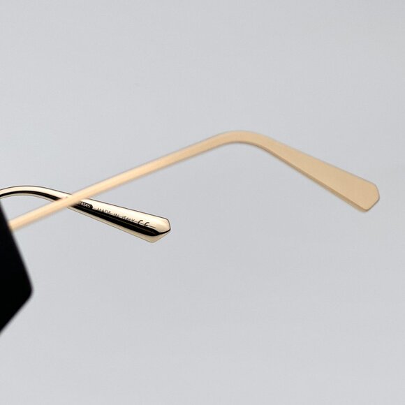 Dior DIORSOLAR S1U 10A0 BRAND NEW Sunglasses Black Smoke Square Oversized Women - Picture 8 of 14